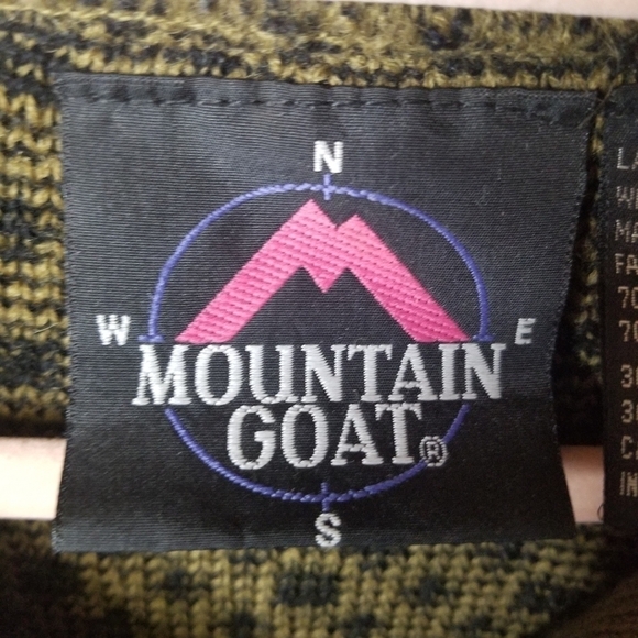 Vtg 80s Mountain Goat ski sweater - Picture 4 of 11